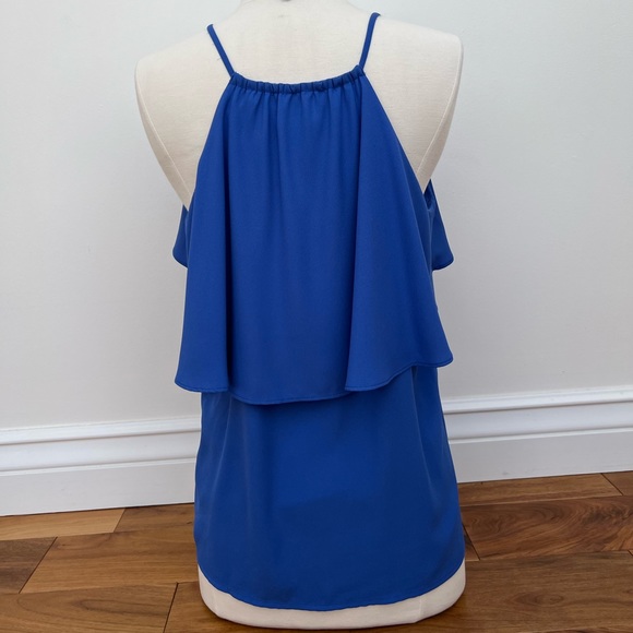 Ann Taylor Spaghetti strap ruffle top - Picture 6 of 11